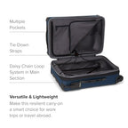 Aerotour 4 Wheel Expandable Carry (21.75" International Expandable Carry-On / Navy)