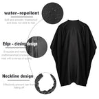 Salon Professional Barber Cape with Multi Position Snap Closure Hair Cutting Kits Thin Hairdressing Capes for Unisex 47” * 56” (47 * 56)