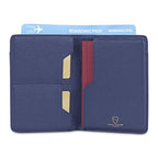 KENSINGTON Passport Holder for Travel (One Size / Matt Blue)