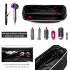 Hair Tools Travel Bag for Shark Flexstyle Dyson (Black)