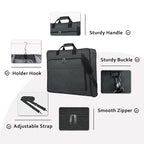 Garment Bags for Hanging Clothes (Dark Grey)
