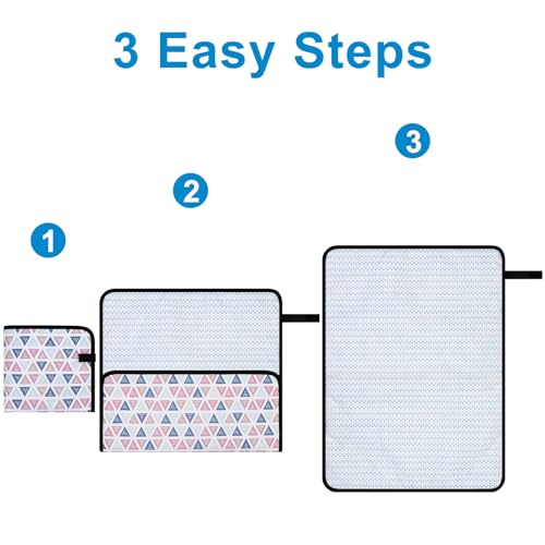 Portable Diaper Changing Pad (Triangle (27'' X20''))