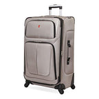Sion Softside Expandable Luggage (Checked-Large 29-Inch / Pewter)