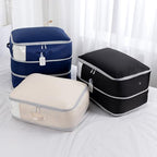 Comforter Storage Bag (Black / 8 Pack - 3-Layer)