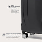 Pathways 3 Hardside Expandable Luggage (2-Piece Set (21/28) / Black Knight)