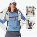 10L Hiking Backpack for Men Women Lightweight Foldable Small Daypack for Travel Camping Outdoor (Beige and Green / 10l)