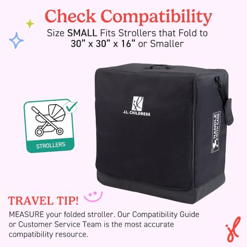 Universal Stroller Travel Bag for Airplane (Small / Unpadded)
