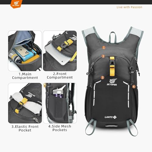 Small Hiking Backpack (Grey / Large)