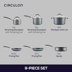 A1 Series Induction Pots and Pans Cookware Set