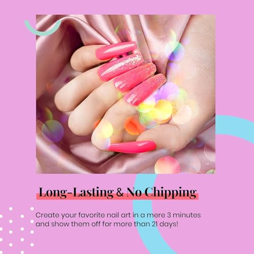 Beetles Pink Gel Nail Polish (B - Creme Pink | Hot Pink)