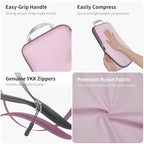 Compression Packing Cubes for Travel (Mauve Pink / 6PCS)