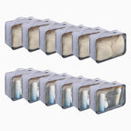 6Pack Small Mesh Packing Cubes Travel (12 PACK)