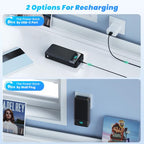 Portable Charger Power Bank for iPhone with Built (Black)