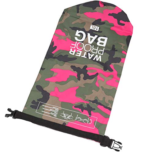 Waterproof Dry Bag 2L (Rose red / 10L)
