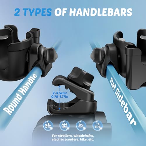 Cup Holder for Walker (Black)