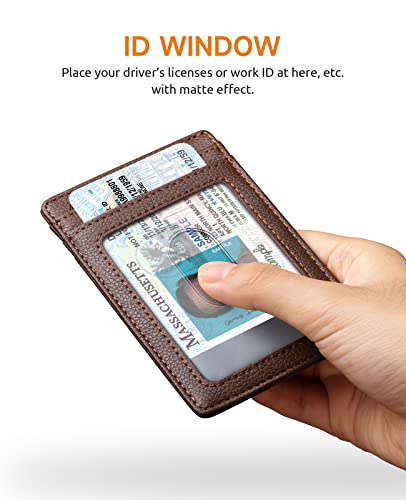 Mens Slim Wallet (Chicago Coffee)