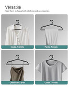 80 Pack Clothes Hangers (Black)