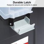 Slim Portable File Tote (Black)