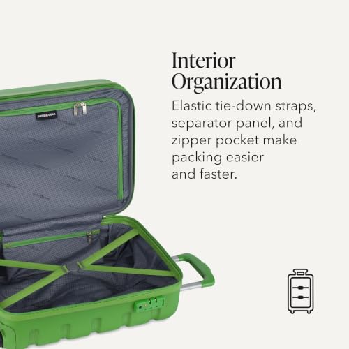 7366 Signature Hardside Expandable Luggage with Spinner Wheels (3-Piece Set (19/23/27) / Green)