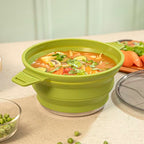 2.5L Green Silicone Collapsible Pot (20 Count / Pot)