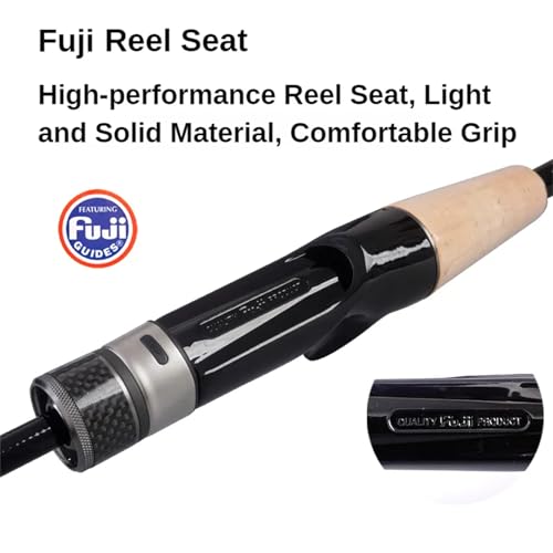 PURELURE Telescopic Fishing Rod Ultralight (Cast: 5'1'' - Ultralight - Moderate Fast - Solid Tip)