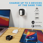 Universal Travel Adapter (2 USB A+2 USB C(PD20W)(Standard) / Black)