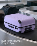 Luggage Lightweight and Durable Hardshell (Light Purple2.0 / M(24in))