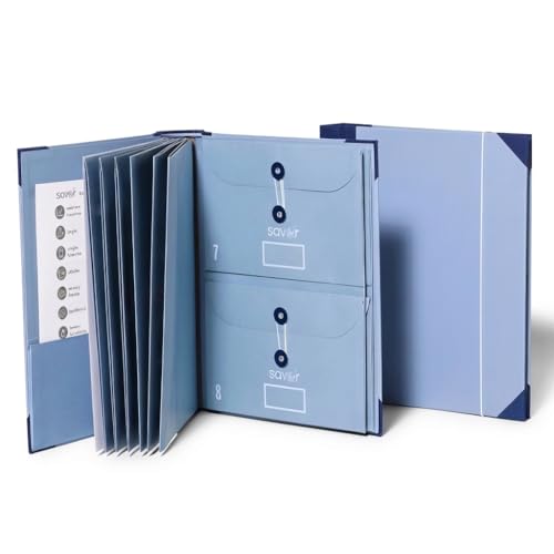 Edición Actualizada 2025 El Folio® Organizador de Documentos en Español (Blue / Document Organizer (Spanish Version))