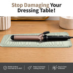 Silicone Heat Resistant Mat (1 Pack / Beige)