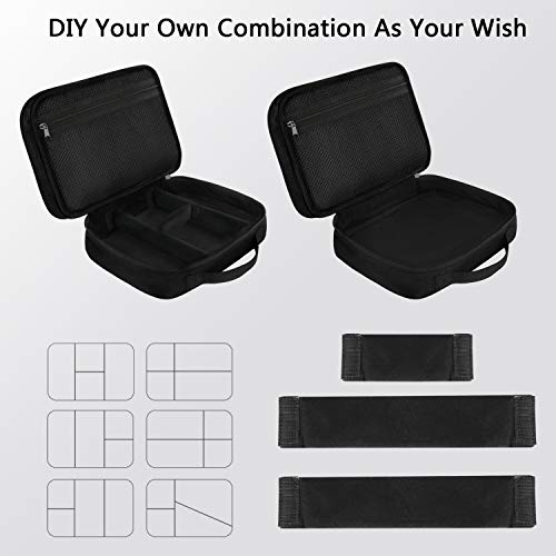 Electronics Organizer Travel Case (Antique Black / Medium)
