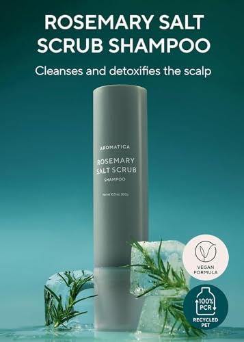 Rosemary Salt Scrub Shampoo (04. Rosemary Scrub Shampoo 1 Pack)
