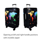 Travel Luggage Cover Suitcase Cover Protector Skins 18 (map / XL (for 29--32 inch luggage))