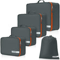 Packing Cube for Travel Suitcase 5 Set Grey (Grey / 5PCS)