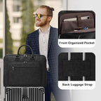 Garment Bag for Travel Large Carry on Garment Bags Men Women (Black)