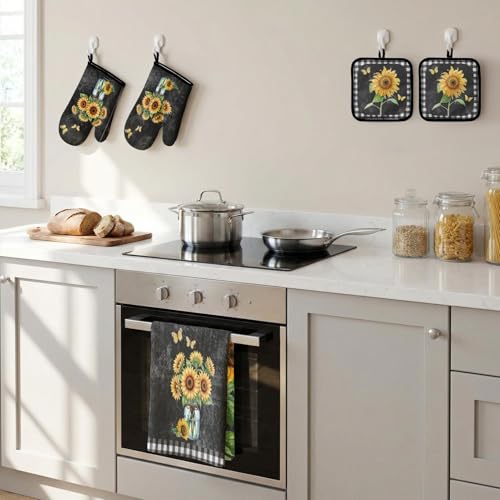 Vintage Sunflower Kitchen Decor Set (Vintage Sunflower)