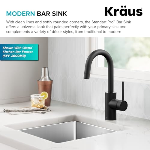Stainless Steel 17 in 16 Gauge Undermount Kitchen Sink KHU101 (17 Inch)