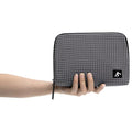 Electronic Organizer Travel Case (Black Plaid / Large)