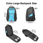 18.4 Inch Extra Large Backpack (Blue / 18.4 inch)