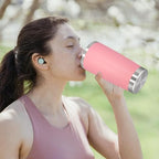 20oz Tumbler Stainless Steel Tumbler Coffee Tumbler with Lid Pink (Pink)