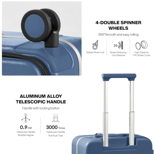 Carry On Luggage (Sapphire Blue / 18-inch)