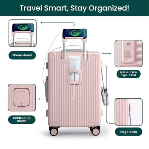 Carry on Luggage (Blush / 22.5")