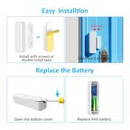 Wireless Door Chime (1 Receiver +2Sensor)