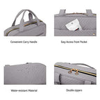 Toiletry Bag Travel Bag with Hanging Hook (Large / Grey)