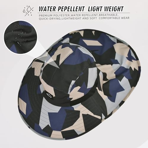 Outdoor Sun Hat for Men Women (1pack-camo Beige)