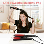 Oversize Silicone Heat Resistant Mat for Hair Tools (Ivory)