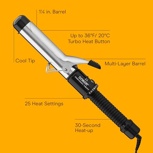 Curling Iron (Black / 1 1/4-Inch)