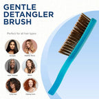 Gentle Blue Neon Hair Brush Set (Set / Blue)