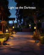 2 Pack 13'' Bronze Solar Lanterns (Copper)