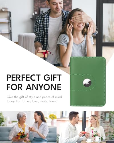 Passport Holder for Travel (Green)
