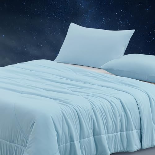 Temperature Regulating Comforter (Ice Blue / Ultimate King (106"x90"))